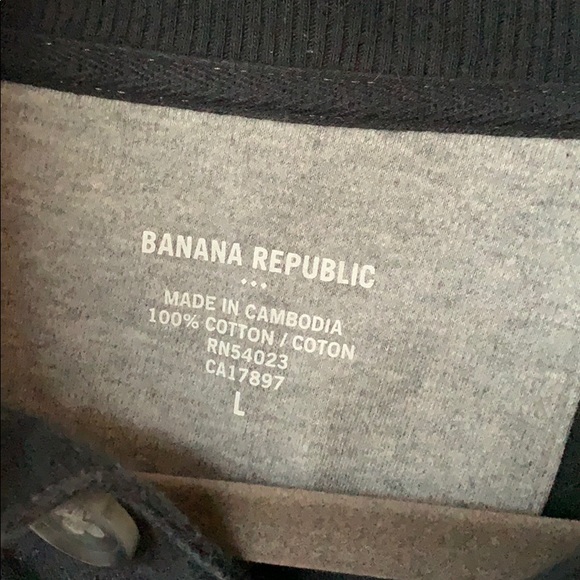 3/4 button up sweat shirt - Picture 3 of 5